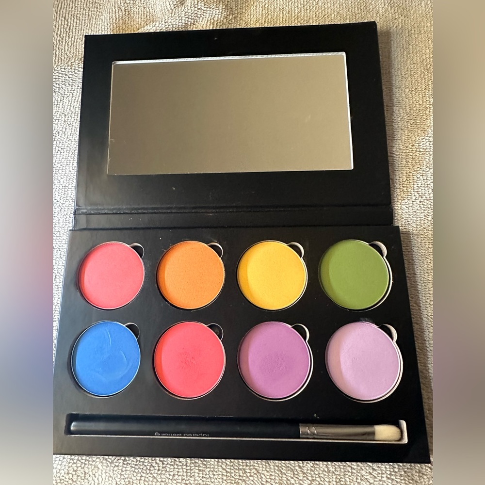 Bodyography Pure Pigment Palette — swatched only